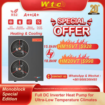Αγορά Inverter 380V R32 Monoblock Ειδική Έκδοση Αντλίας Θερμότητας για Θέρμανση & Ψύξη -35℃ λειτουργία ηλεκτρονική κατασκευή