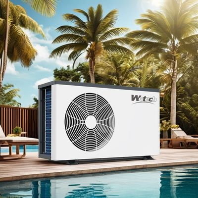 Αγγλική γλώσσα λειτουργίας 31kw DC Inverter Αεροπηγή Θερμοпомπα Για Θέρμανση Νερού Spa