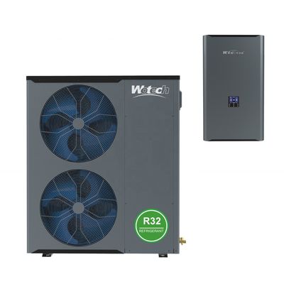 Ανεξάρτητη 3 φάσης R32 Inverter ASHP Αεροπηγή Θερμοπoμπή για θέρμανση και ψύξη και DHW 22kw Split