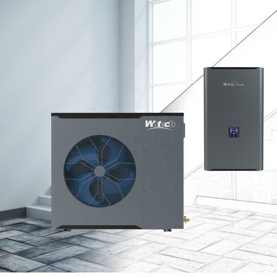 Ηλεκτρική αντλία θερμότητας διαίρεσης R32 12 kW 220V Ρύθμιση θερμοκρασίας για βιώσιμα νοικοκυριά