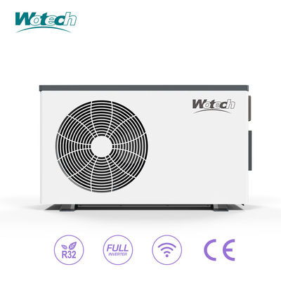16kw R32 Πλήρης μετατροπέας αντλία θερμότητας πισίνας με υψηλό COP και γαλβανισμένο φύλλο