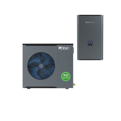 14kw R32 Μονό φάση μετατροπέα χωρισμένο σύστημα αντλία θερμότητας για την οικιακή πηγή αέρα