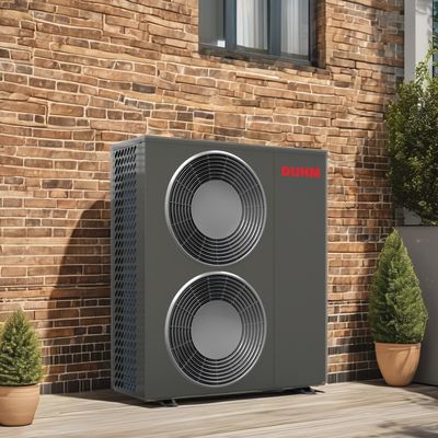 Μονόμπλοκ R290 EVI Inverter Θέρμανση Ψύξη Θερμοπυρηνική αντλία θερμού νερού με μονόμπλοκ σχεδιασμό