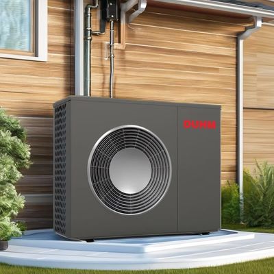 16 kW R290 EVI Πηγή αέρα αντλία θερμότητας για ξενοδοχεία Οικιακή σκόνη επικαλυμμένο γαλβανισμένο χάλυβα