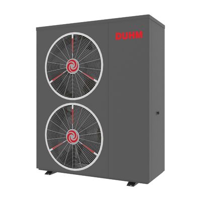 220v 20kw R290 Inverter Αέρας προς το νερό αντλία θερμότητας με σκόνη επικαλυμμένο γαλβανισμένο χάλυβα στεγασμό