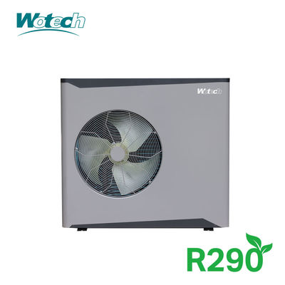 9kw αντλία θερμότητας από αέρα Wotech με σχεδιασμό χαμηλών εκπομπών διοξειδίου του άνθρακα και τεχνολογία DC Inverter
