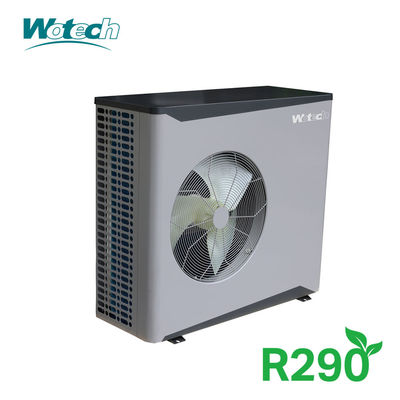 Wotech 220V 15kw Αερο-Νερό αντλία θερμότητας Monoblock R290 Euro Standard DHW αντλία θερμότητας