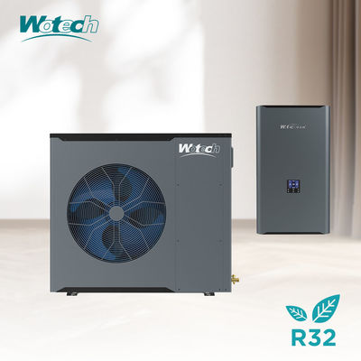 16kw R32 Ενιαίο φάση μετατροπέα διαχωρισμένη οικολογική αντλία θερμότητας για την απόδοση ψύξης και θέρμανσης