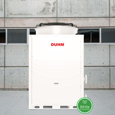 DUHM 70kw R410a Ζεστό νερό Αέρος προς νερό θερμοπυρκαστήρας περιστρεφόμενος συμπιεστής με αγγλική γλώσσα λειτουργίας