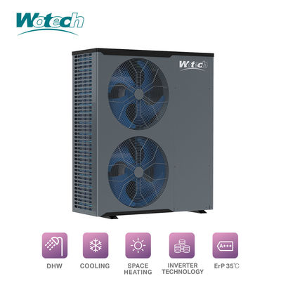 22kw R32 Αερο-πυρηνική αντλία θερμότητας Τρεις φάσεις Inverter Μονότρυπα αντλία θερμότητας για θέρμανση